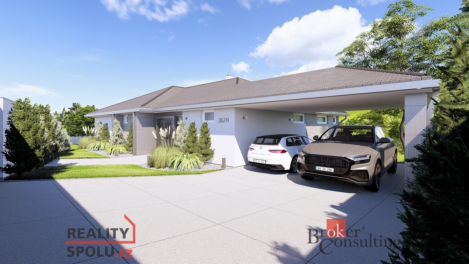 Prodej, pozemky/bydlení, 1283 m2, Krňany, Benešov [ID 81226]