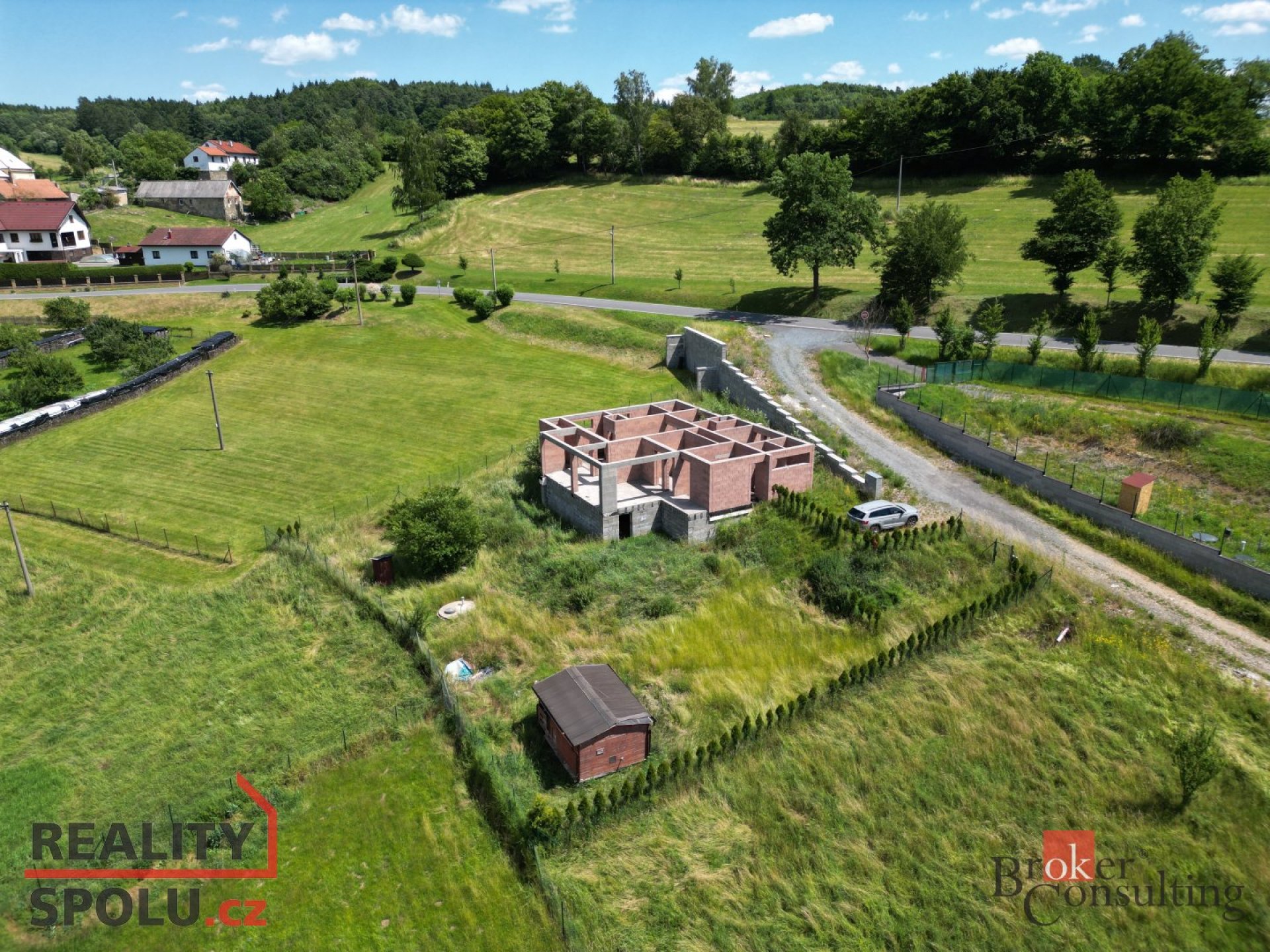 Prodej, pozemky/bydlení, 1283 m2, Krňany, Benešov [ID 81226]