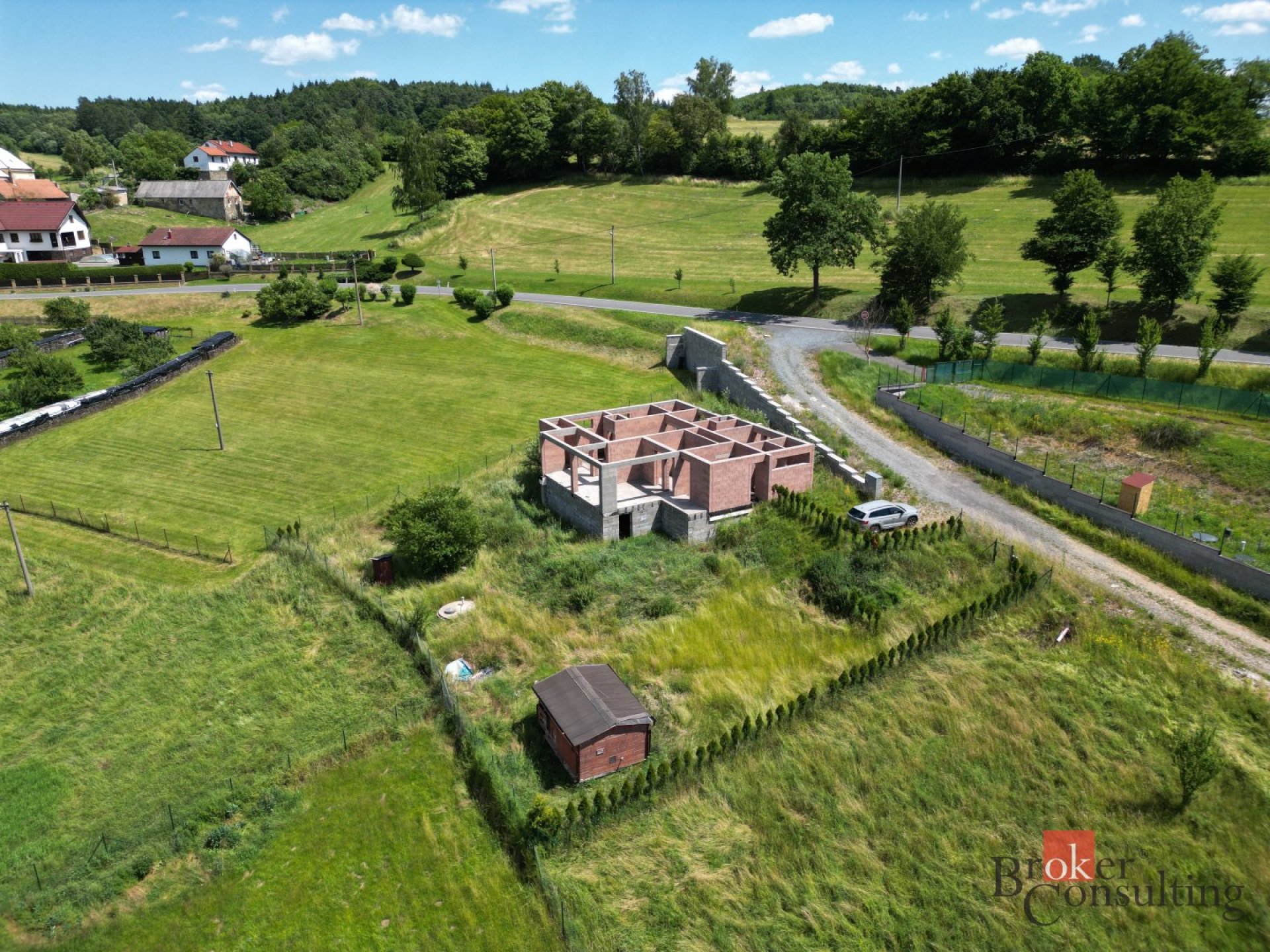 Prodej, pozemky/bydlení, 1283 m2, Krňany, Benešov [ID 81226]