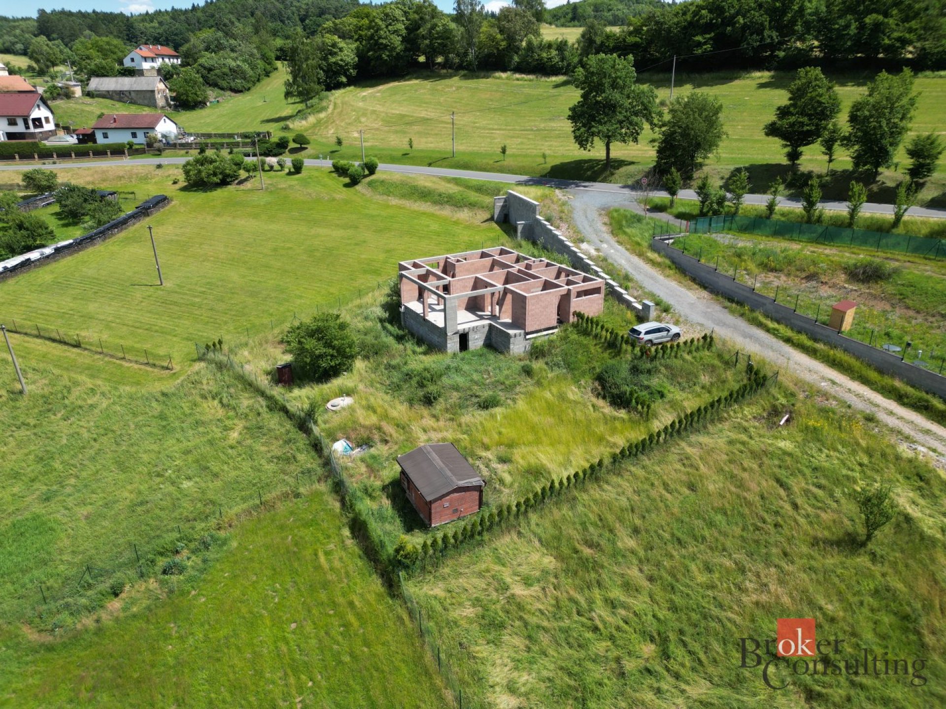 Prodej, pozemky/bydlení, 1283 m2, Krňany, Benešov [ID 81226]