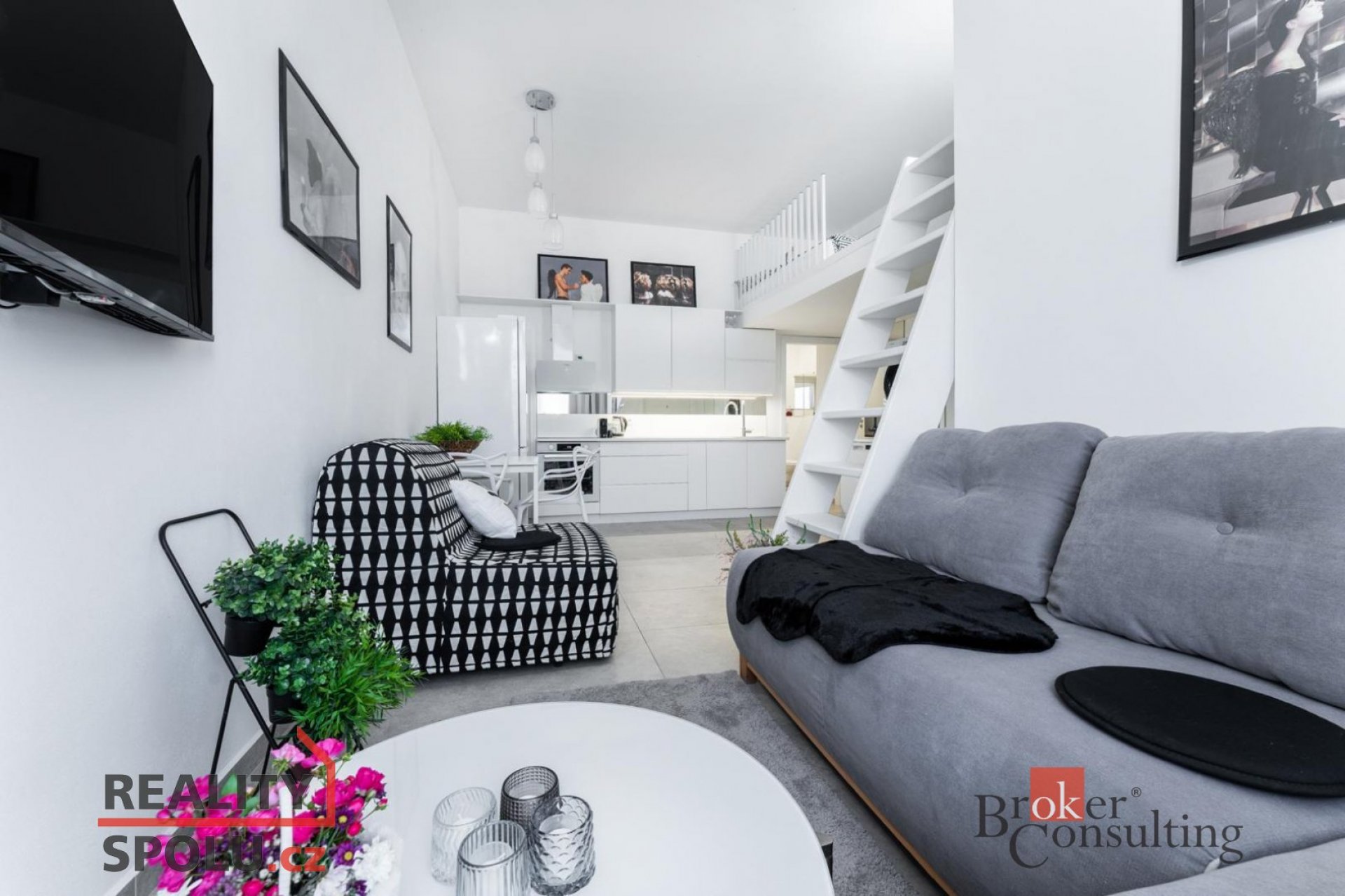 Pronájem, byty/1+kk, 30 m2, 1. máje 195, 51722 Albrechtice nad Orlicí, Rychnov nad Kněžnou [ID 81444