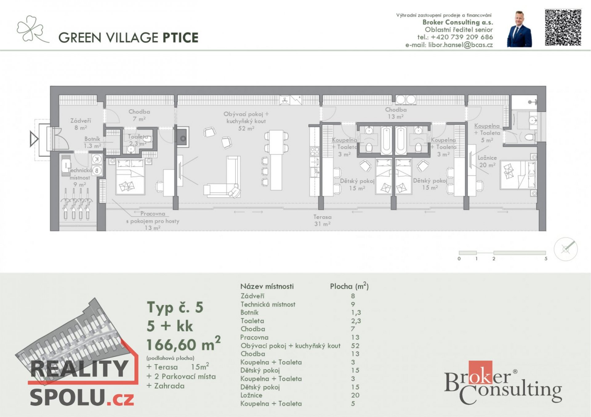 Prodej rodinného domu 5+kk