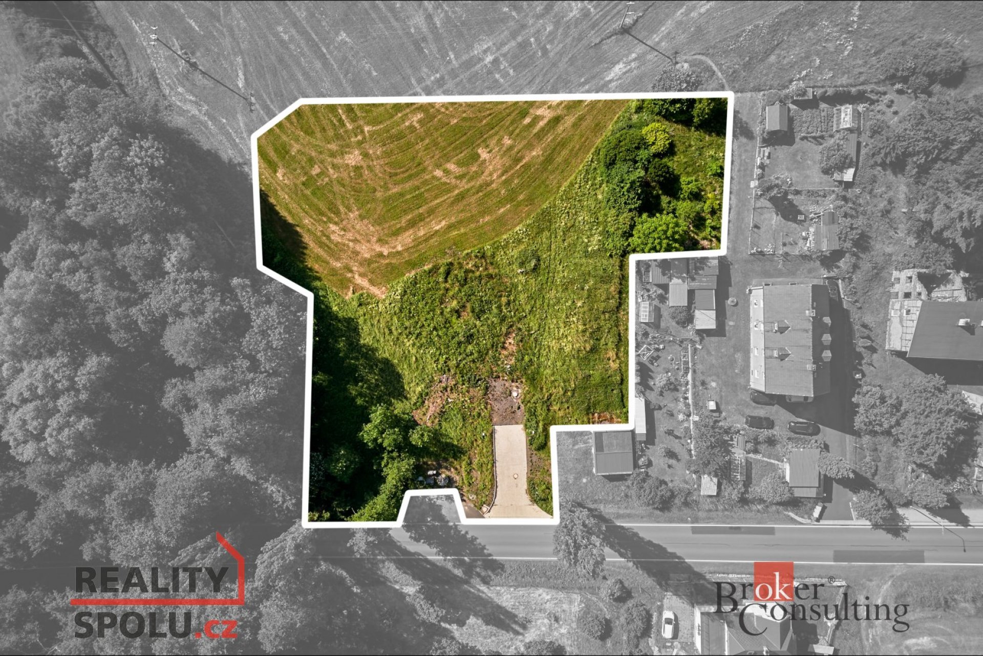 Prodej, pozemky/bydlení, 3701 m2, Hájek, Karlovy Vary [ID 81267]