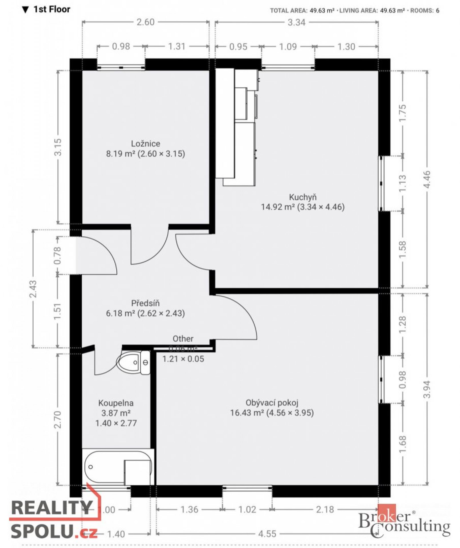 Prodej, byty/2+1, 66 m2, Na Radosti, 34562 Holýšov, Plzeň-jih [ID 81047]