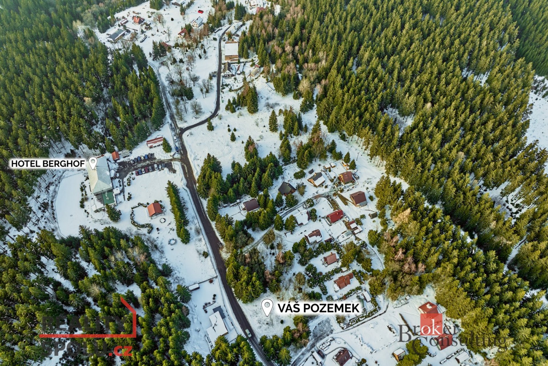 Pozemek v srdci Krušných hor – Rovnost u Jáchymova