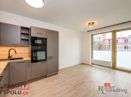 Pronájem bytu, 2+kk, 43 m²