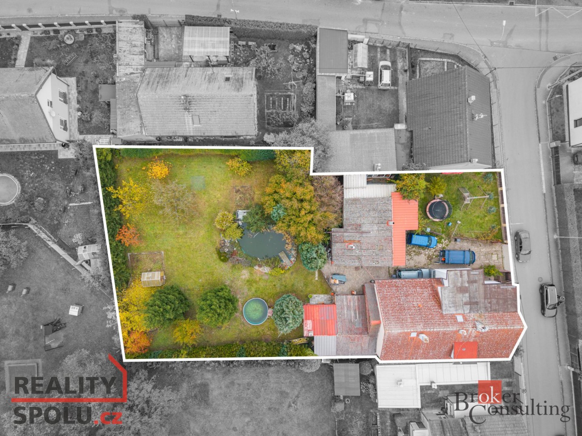 Rodinný dům 5+1 na velkém pozemku 1 560 m² – Pardubice Ohrazenice