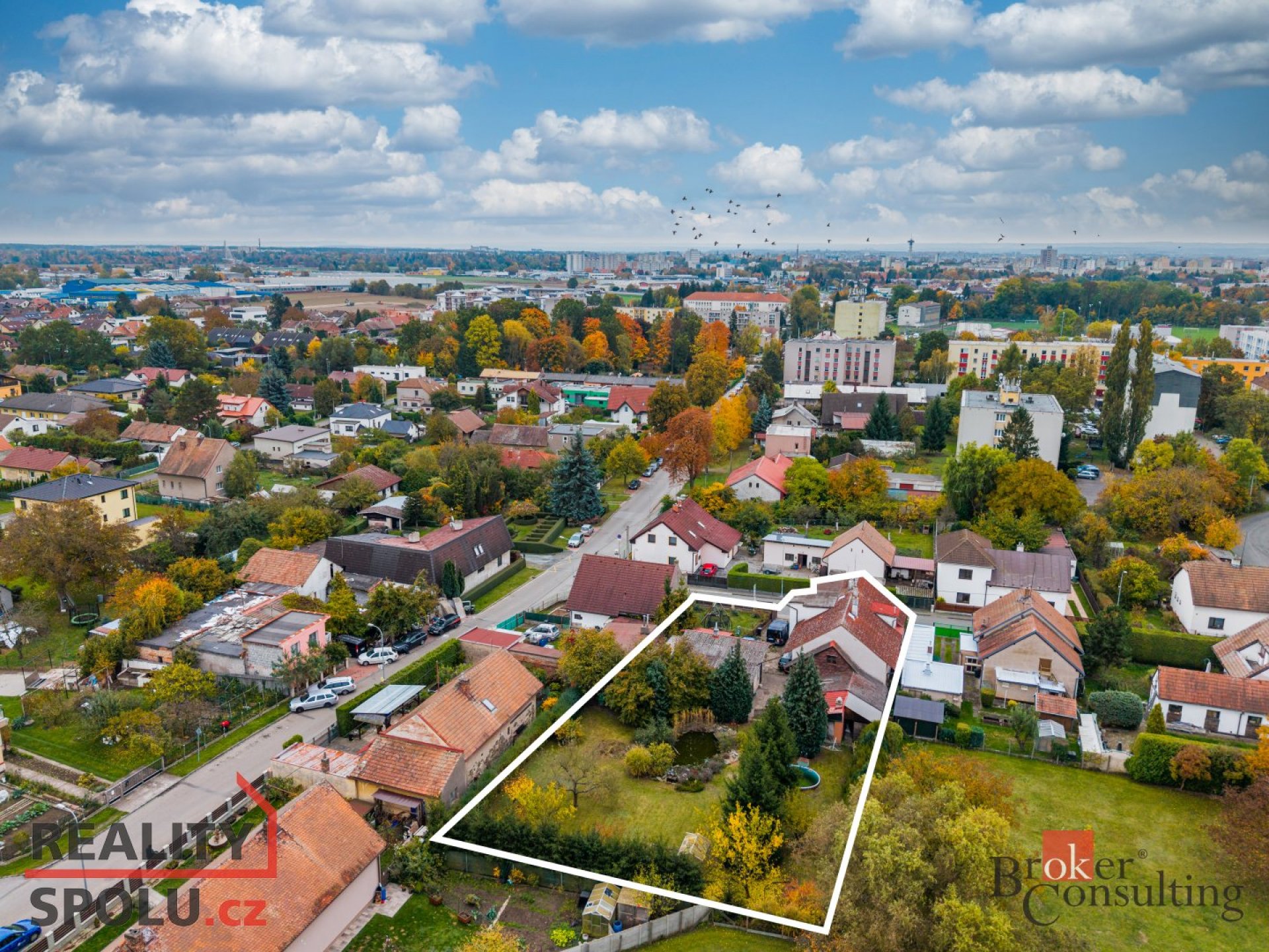 Rodinný dům 5+1 na velkém pozemku 1 560 m² – Pardubice Ohrazenice