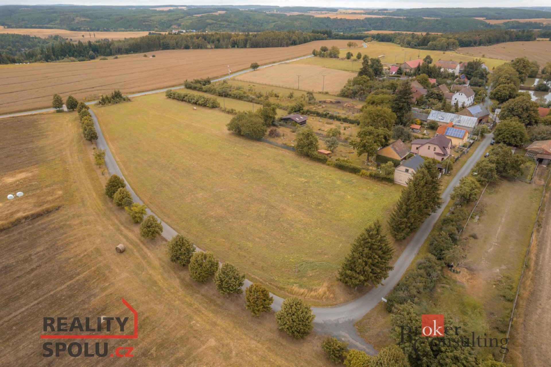 Prodej, pozemky/bydlení, 1094 m2, Svojšín  [ID 80354]