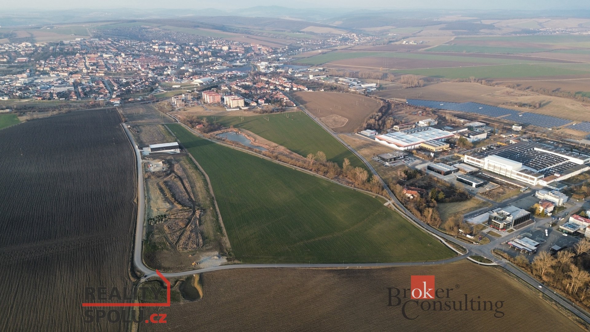 Komerční pozemek Uherský Brod-Škrlovec