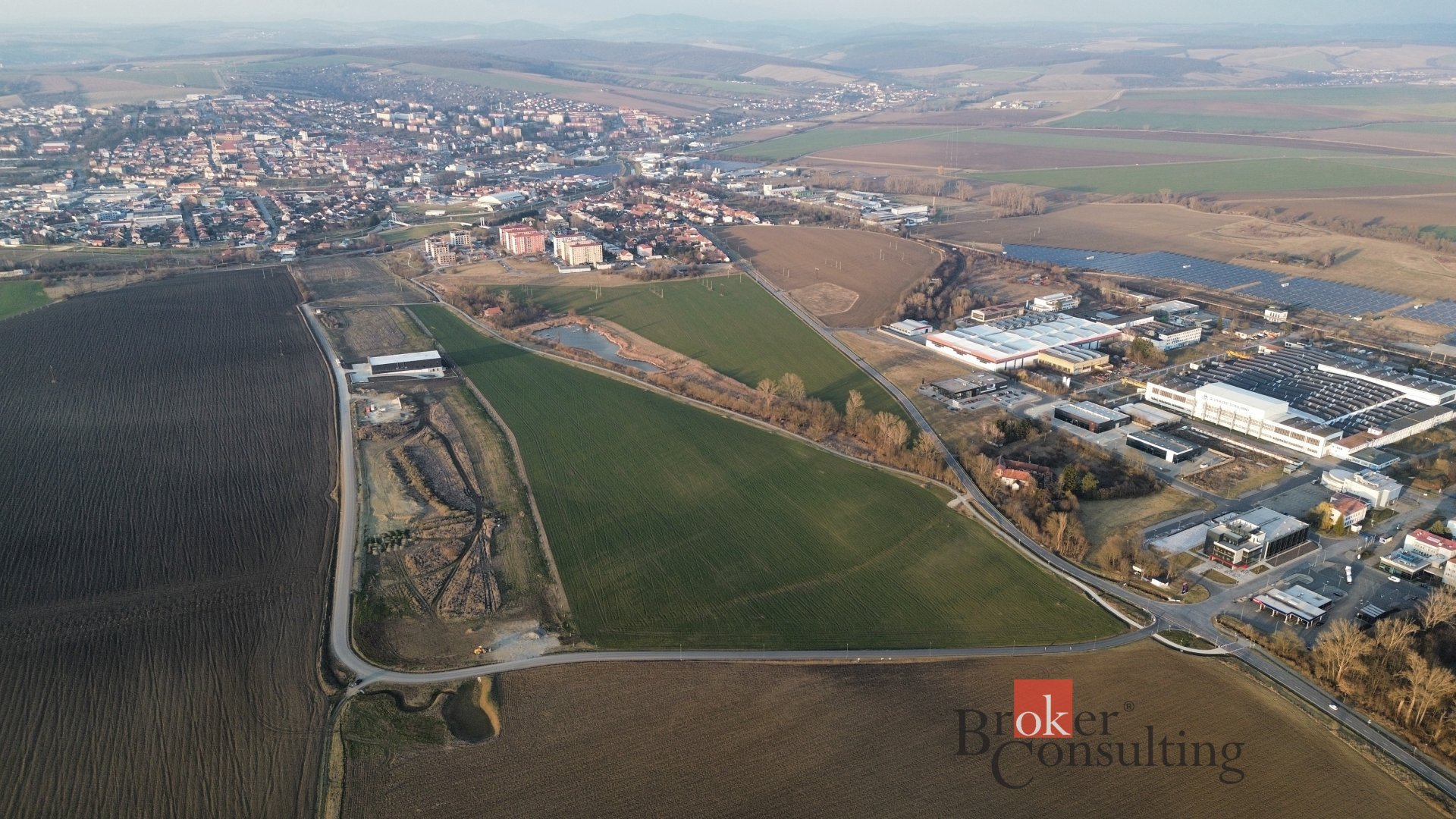 Komerční pozemek Uherský Brod-Škrlovec