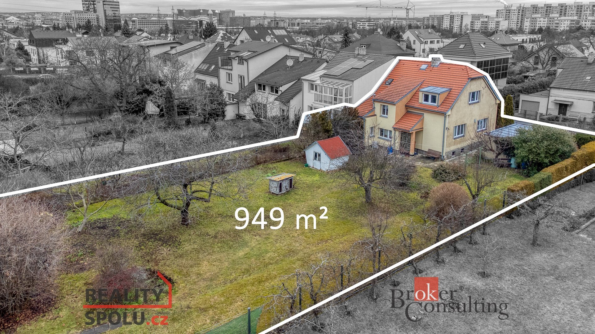 Cenově dostupný pronájem rodinného domu Praha 4 - Chodov