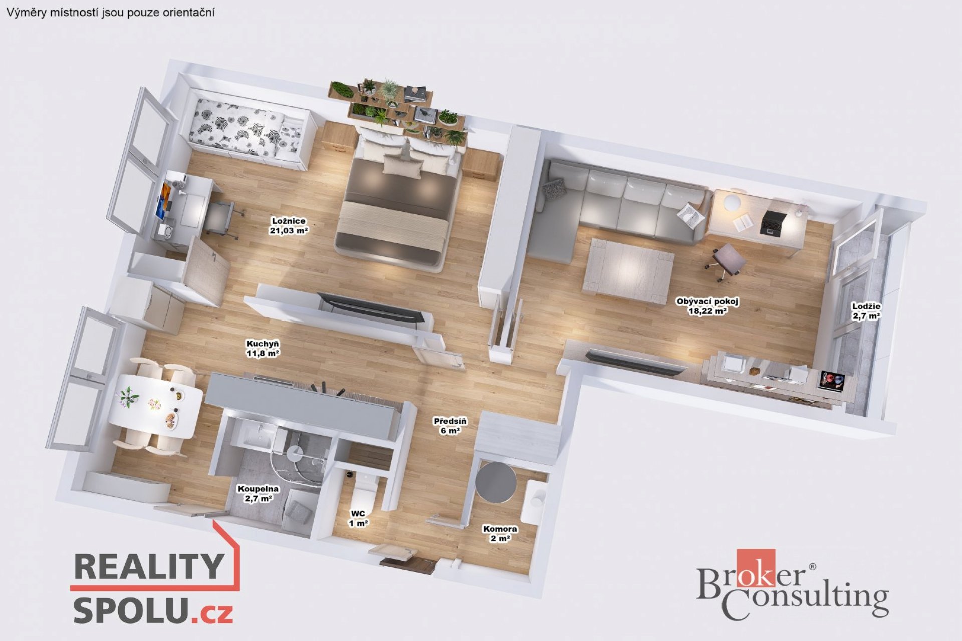 Prodej, byty/2+1, 65 m2, 46373 Černousy, Liberec [ID 81198]