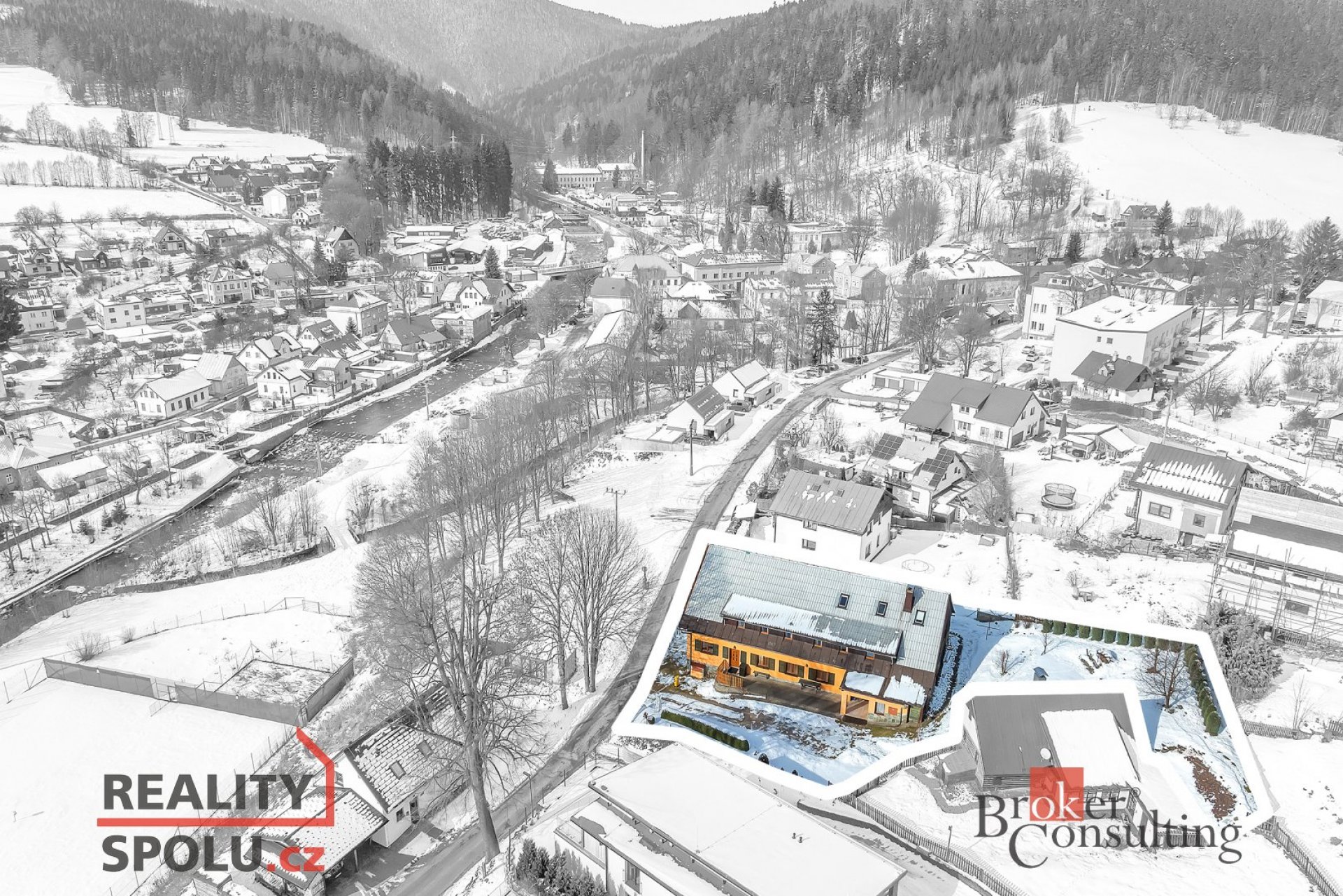 Prodej, domy/rodinný, 620 m2, Promenáda 31, 54226 Horní Maršov, Trutnov [ID 82728]