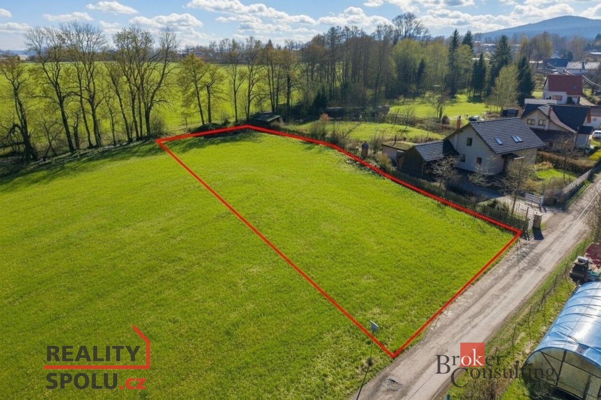 Stavební pozemek v Ostašově