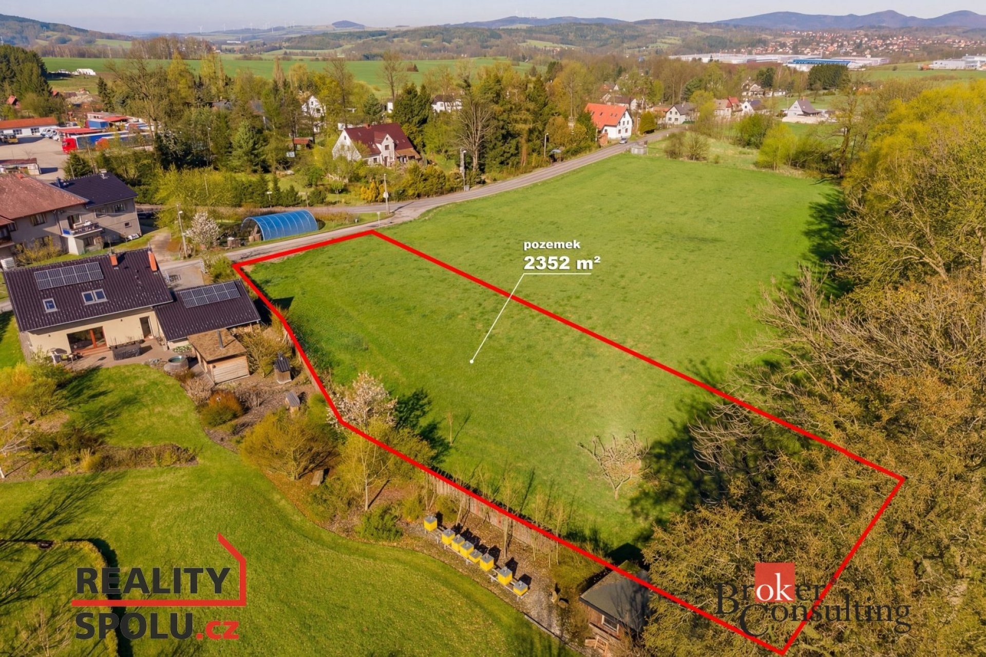 Stavební pozemek v Ostašově