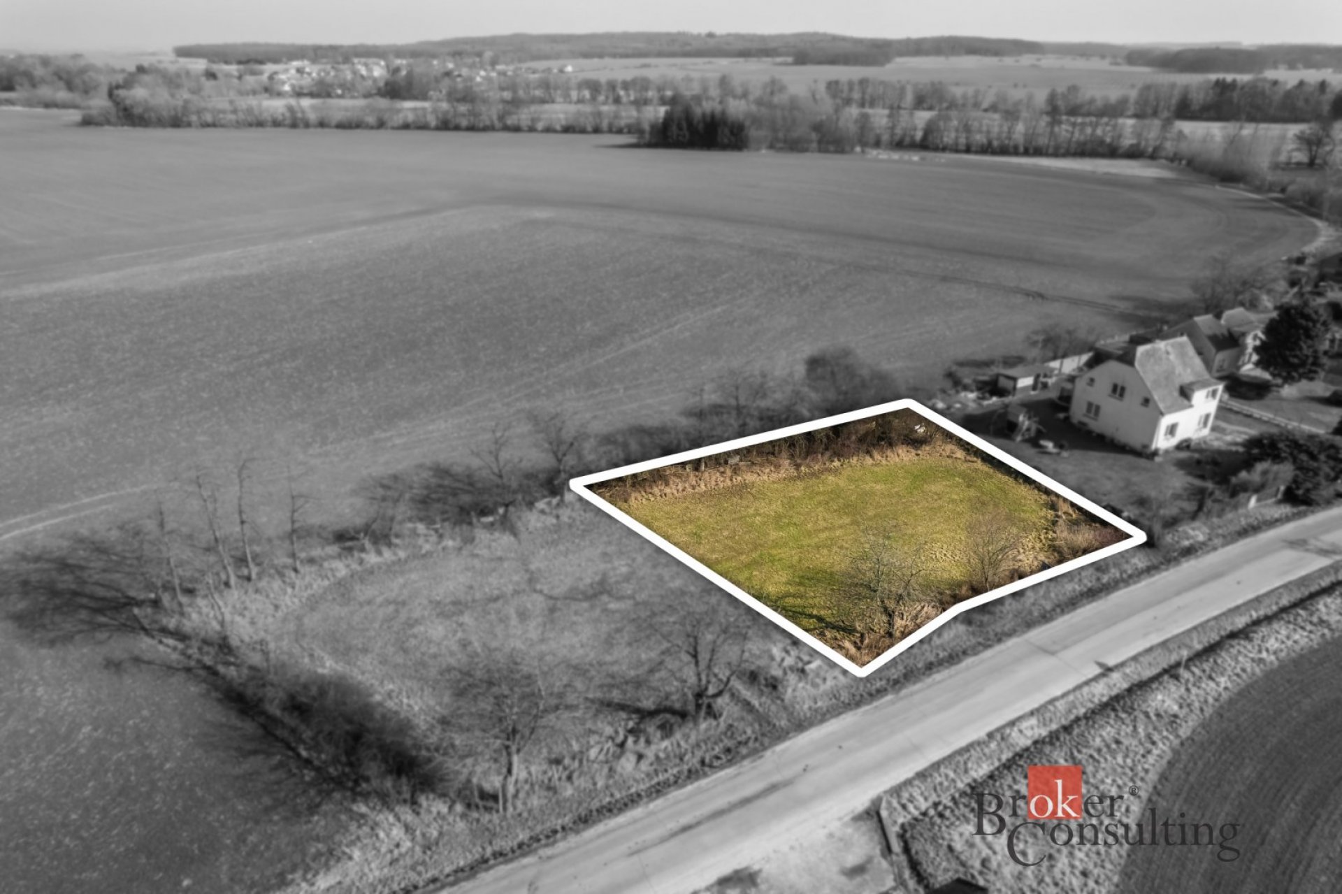 Prodej stavebního pozemku v obci Boharyně