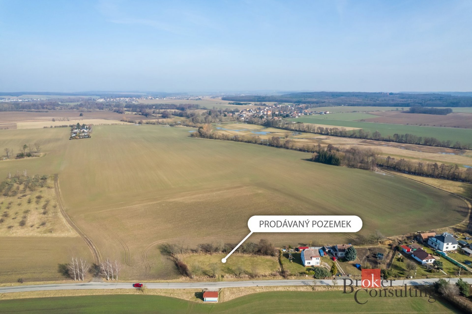 Prodej stavebního pozemku v obci Boharyně