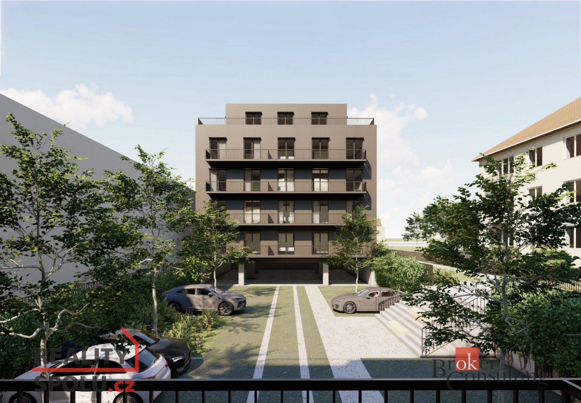 Slunný byt s prostorným balkonem v moderní novostavbě