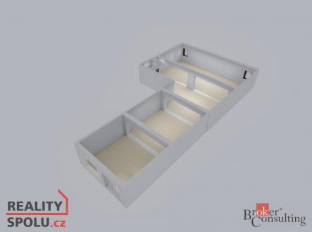 Pronájem komerčního objektu, administrativní budova, 190 m²