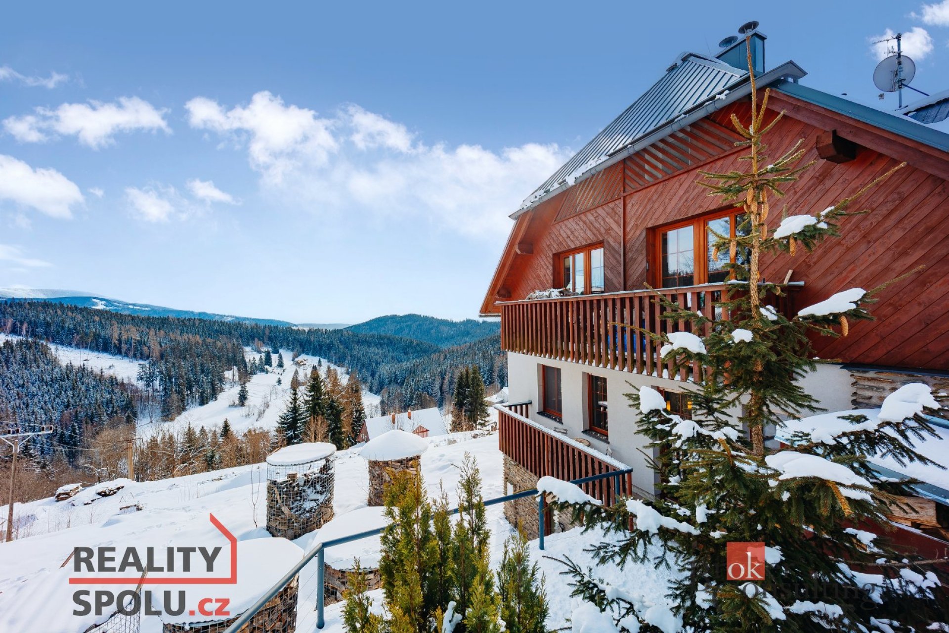 Apartmán u sjezdovky v Krkonoších