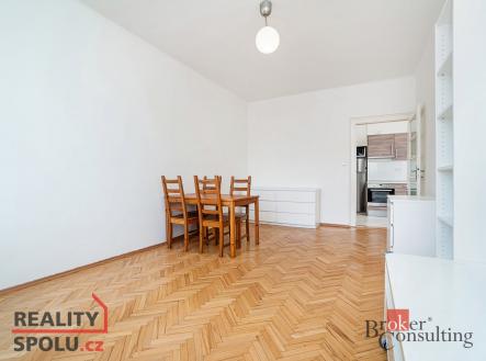 Pronájem bytu, 2+kk, 46,4 m²