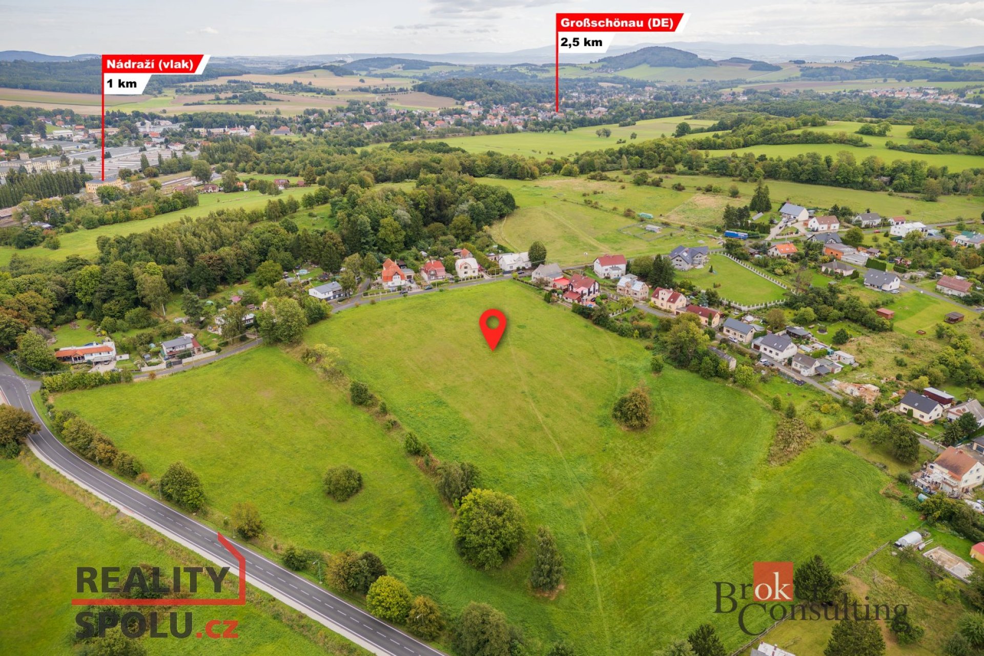 Prodej, pozemky/louka, 16882 m2, Varnsdorf, Děčín [ID 76586]