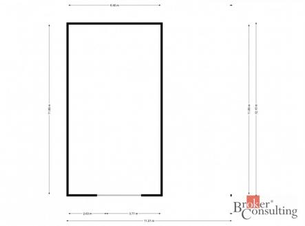 Pronájem komerčního objektu, sklad, 75 m²