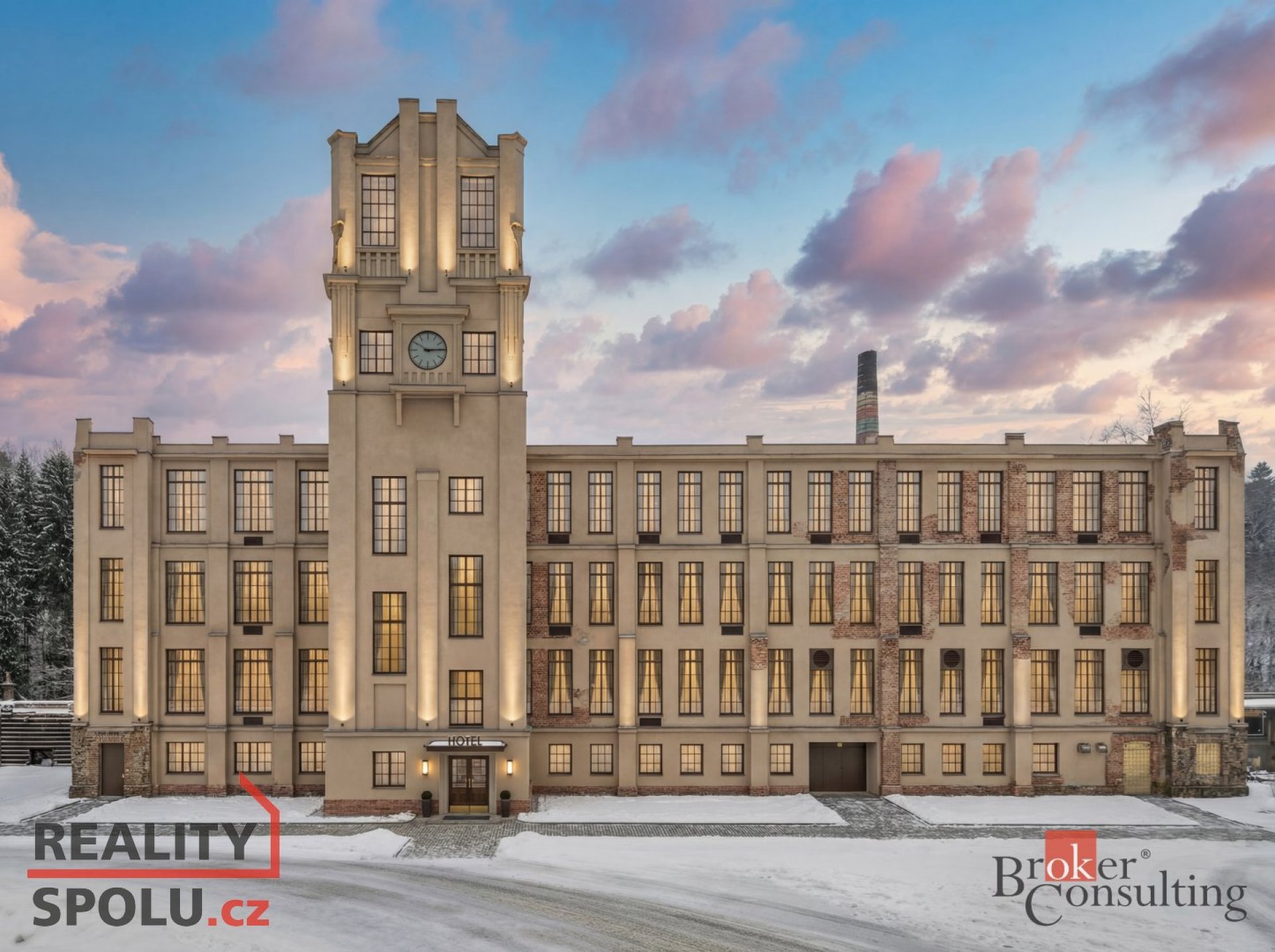 Industriální areál pro bytový projekt