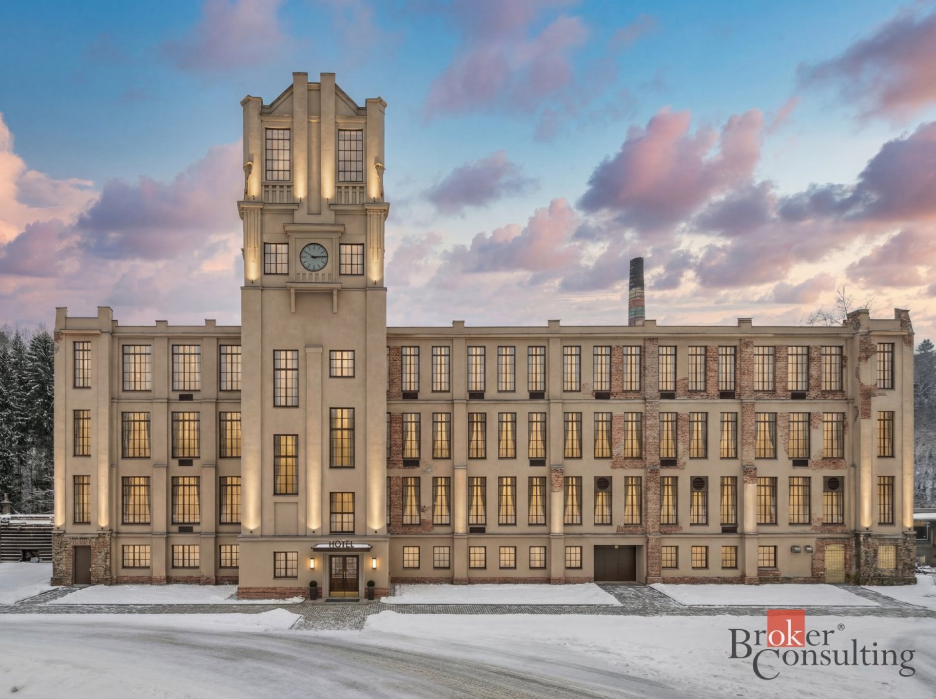 Industriální areál pro bytový projekt