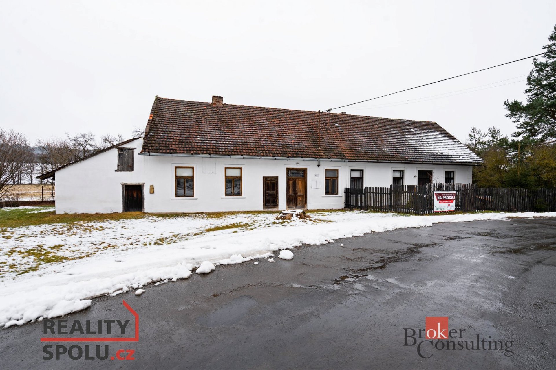 Prodej 50% podílu na rodinném domě se zahradou -Třebýcina u Klatov