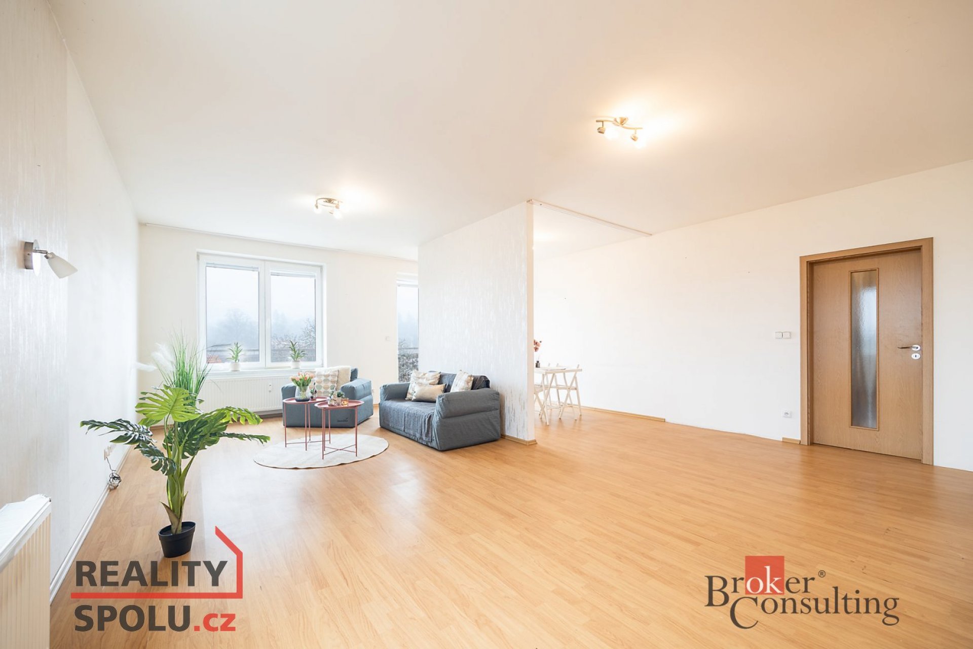 Krásný světlý byt 3+kk v Poděbradech