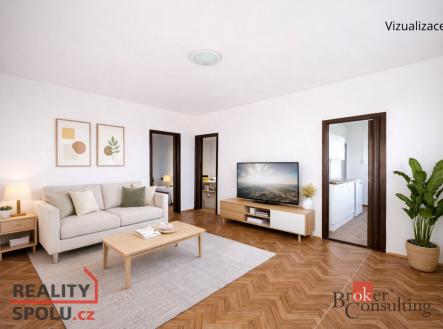 Pronájem bytu, 3+1, 74 m²