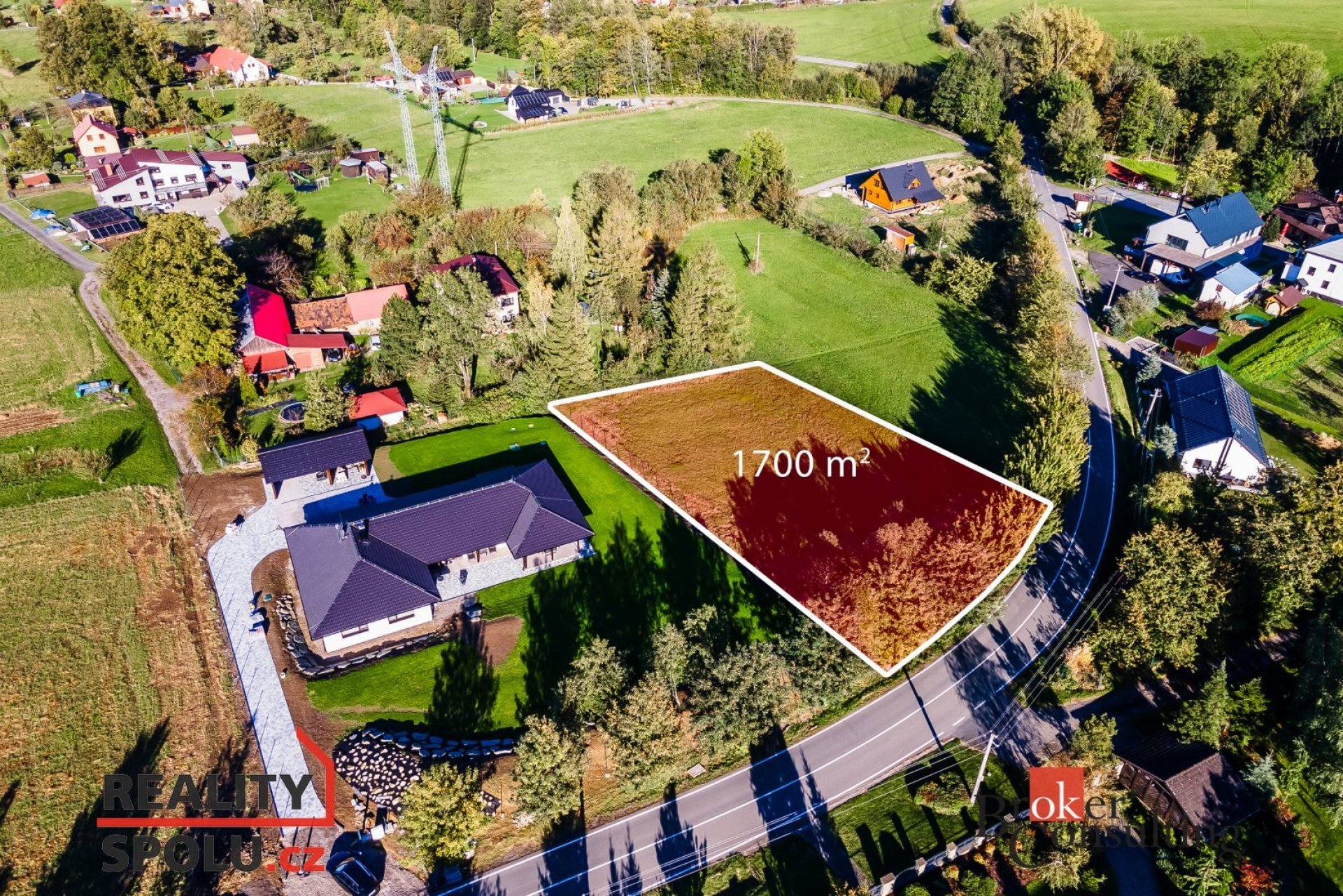 Prodej, pozemky/bydlení, 1700 m2, Guty , Třinec, Frýdek-Místek [ID 83010]