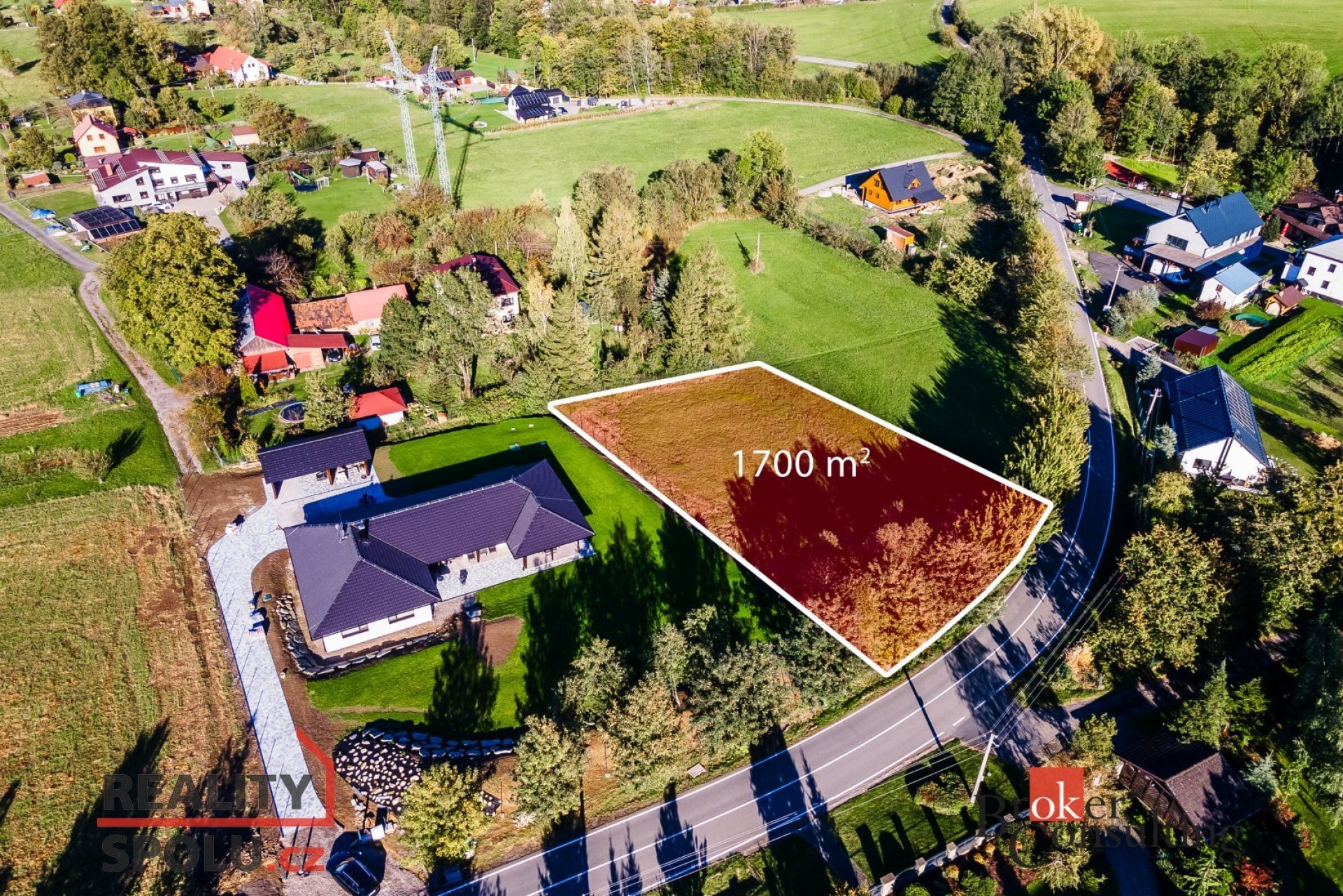 Prodej, pozemky/bydlení, 1700 m2, Guty , Třinec, Frýdek-Místek [ID 83010]