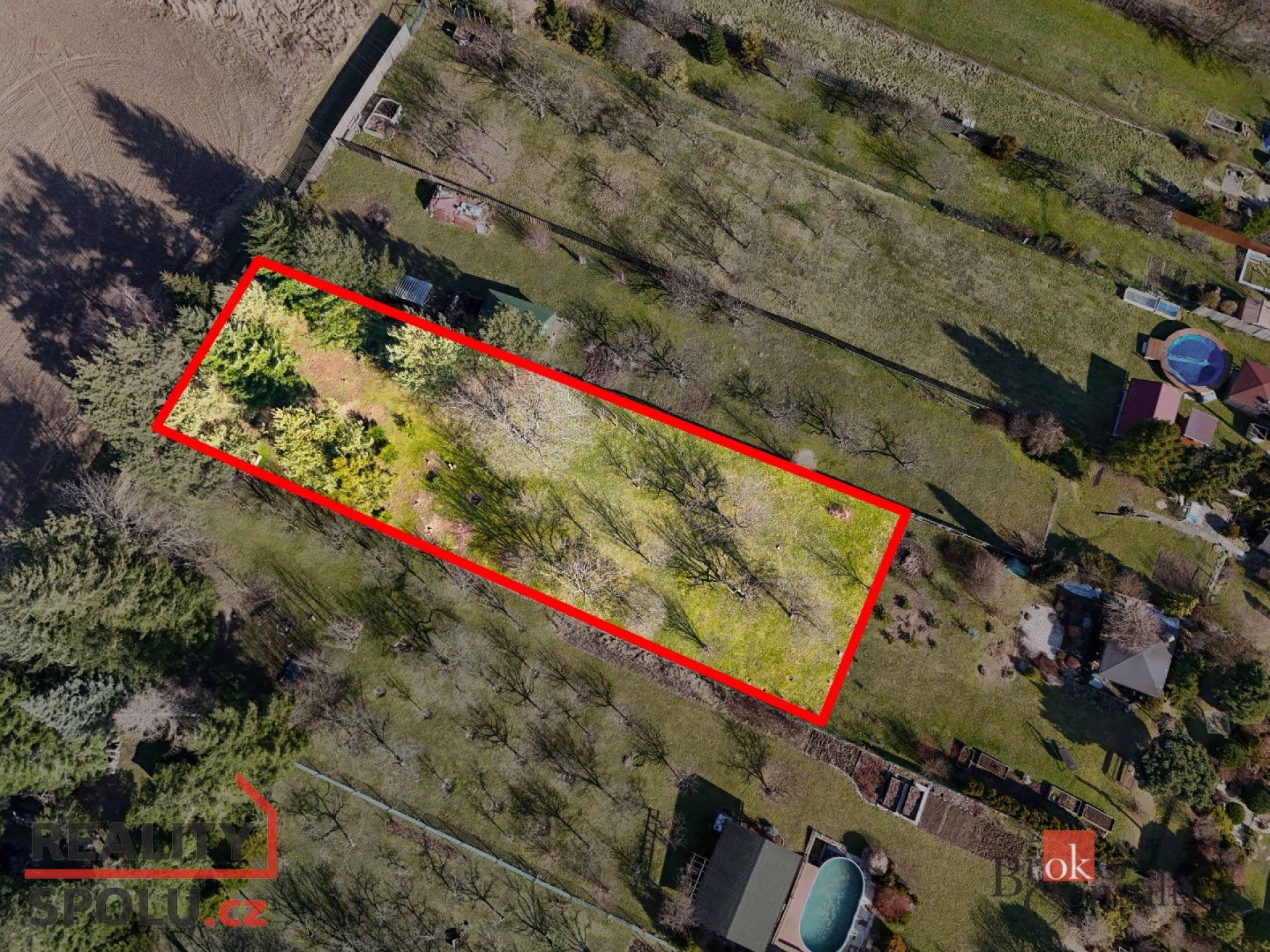 Prodej, pozemky/bydlení, 1057 m2, Bílovec , Nový Jičín [ID 82476]