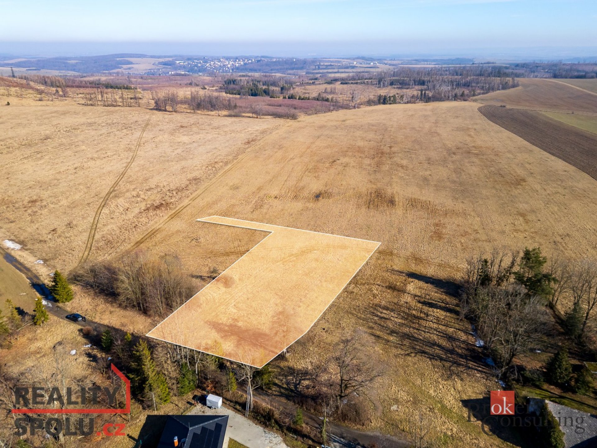 Prodej, pozemky/bydlení, 2544 m2, Razová, Bruntál [ID 81910]