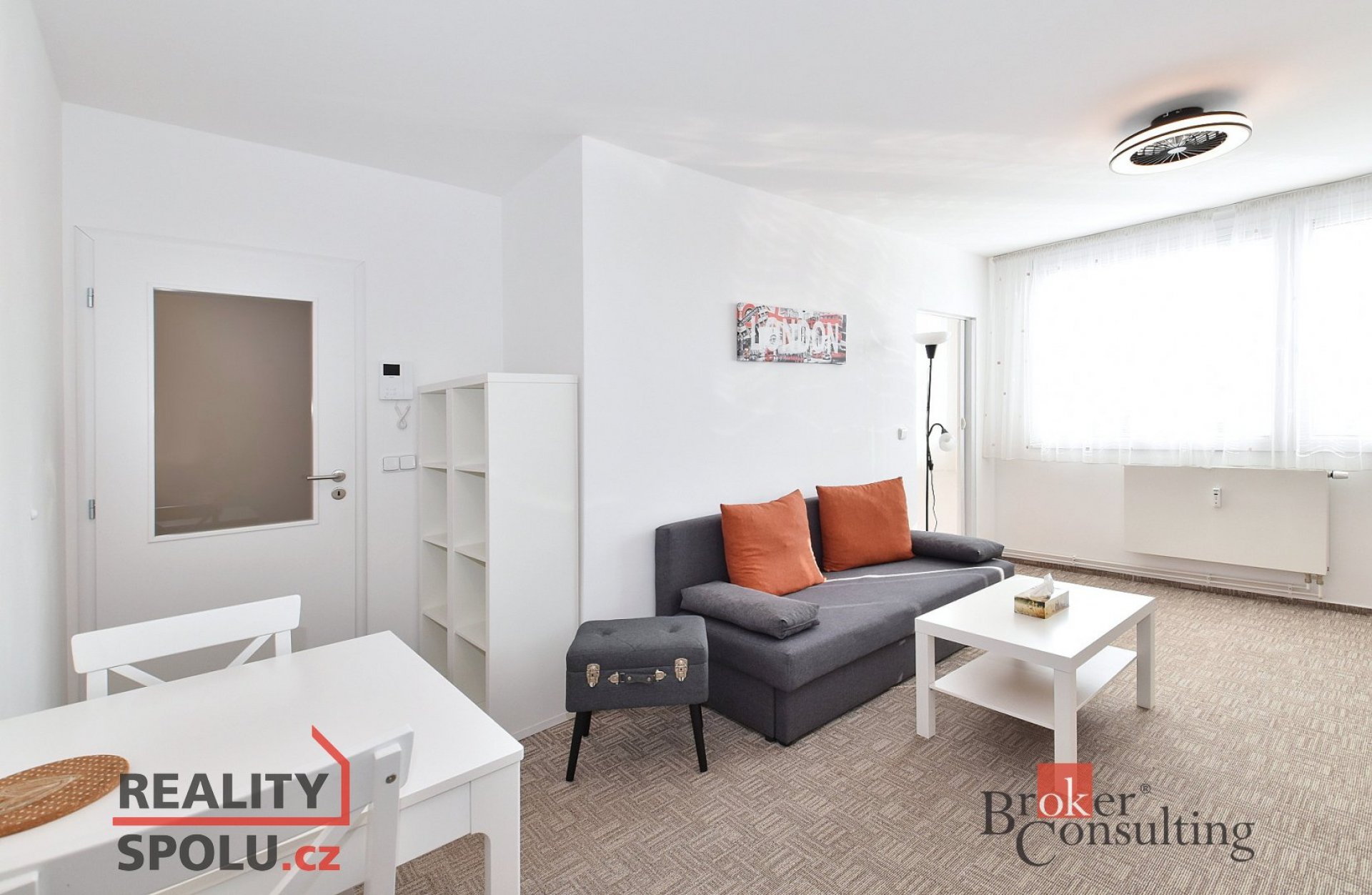 Pronájem bytu 2kk, plně vybavený, P8 - Bohnice, ul. Poznaňská