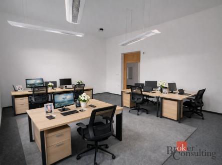 Pronájem komerčního objektu, administrativní budova, 280 m²
