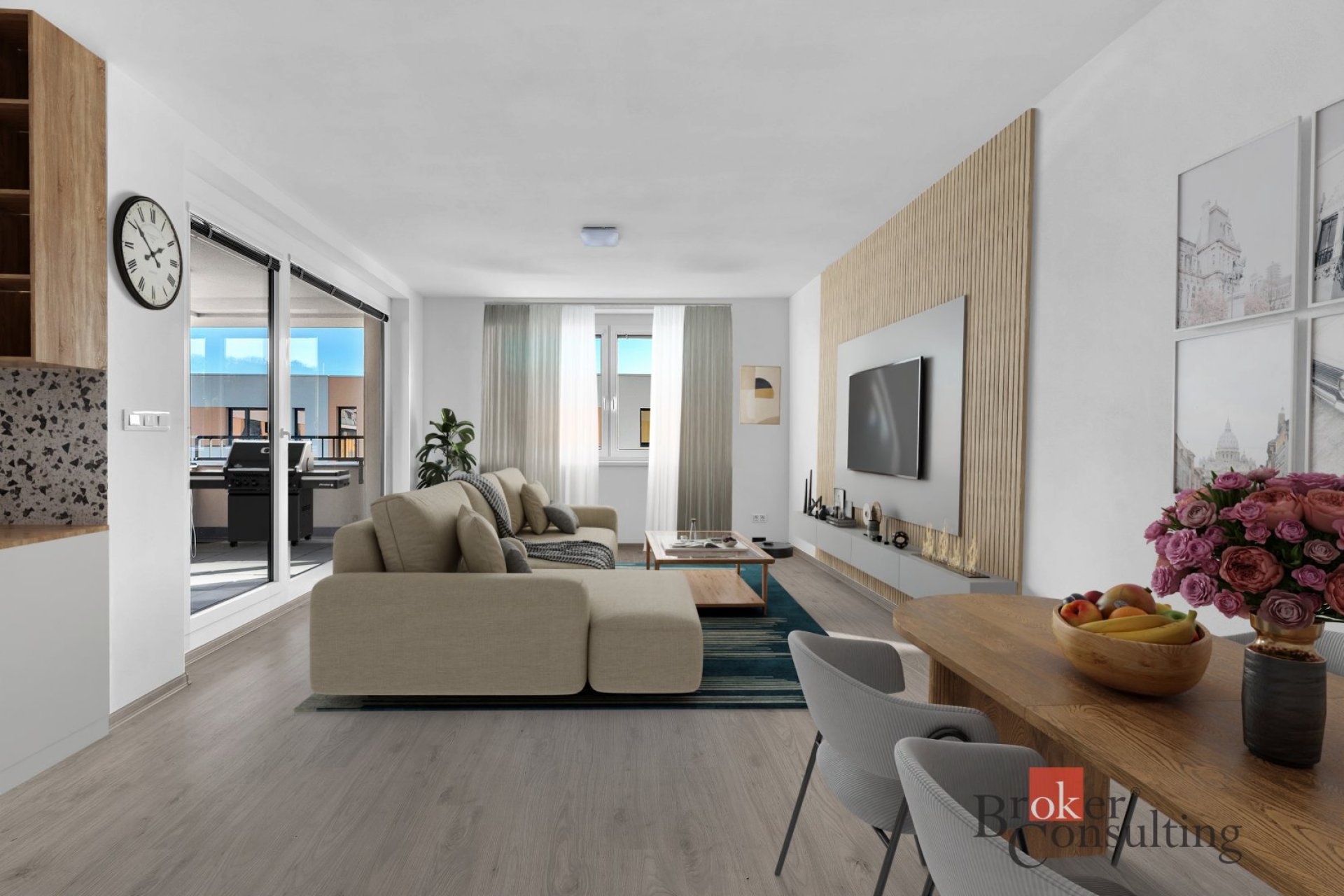 Pronájem bytu 2kk 64m2 v rezidenci pod Svahem