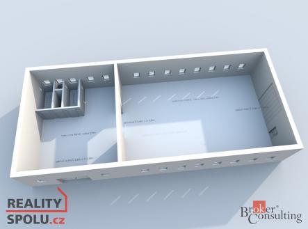 Pronájem komerčního objektu, sklad, 330 m²