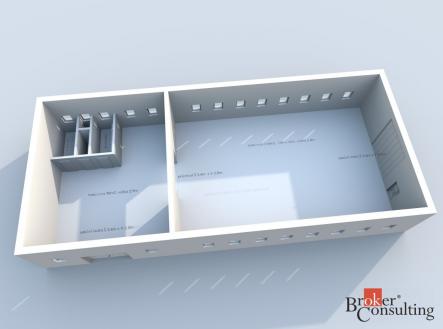 Pronájem komerčního objektu, sklad, 330 m²