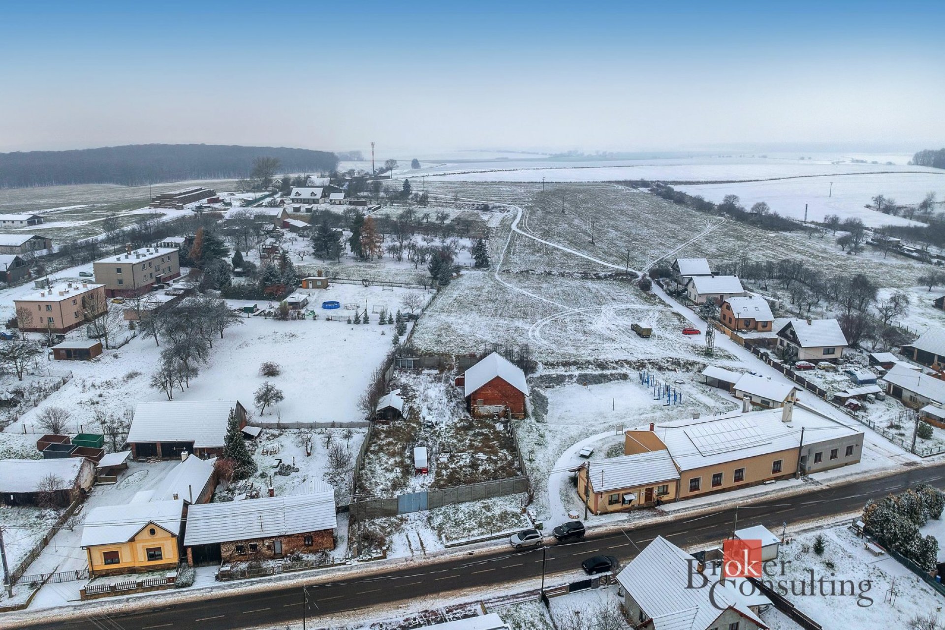 Prodej stavebního pozemku o výměře 1.253 m2, Staré Smrkovice, okr. Jičín