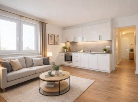 Pronájem bytu, 2+kk, 64,27 m²