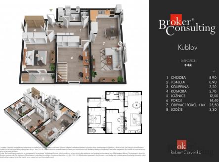 Prodej bytu, 3+kk, 80 m²