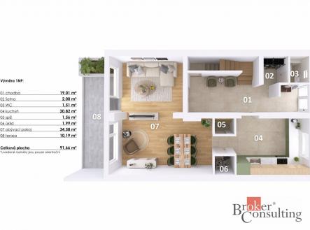 Prodej domu/vily, 255,9 m²