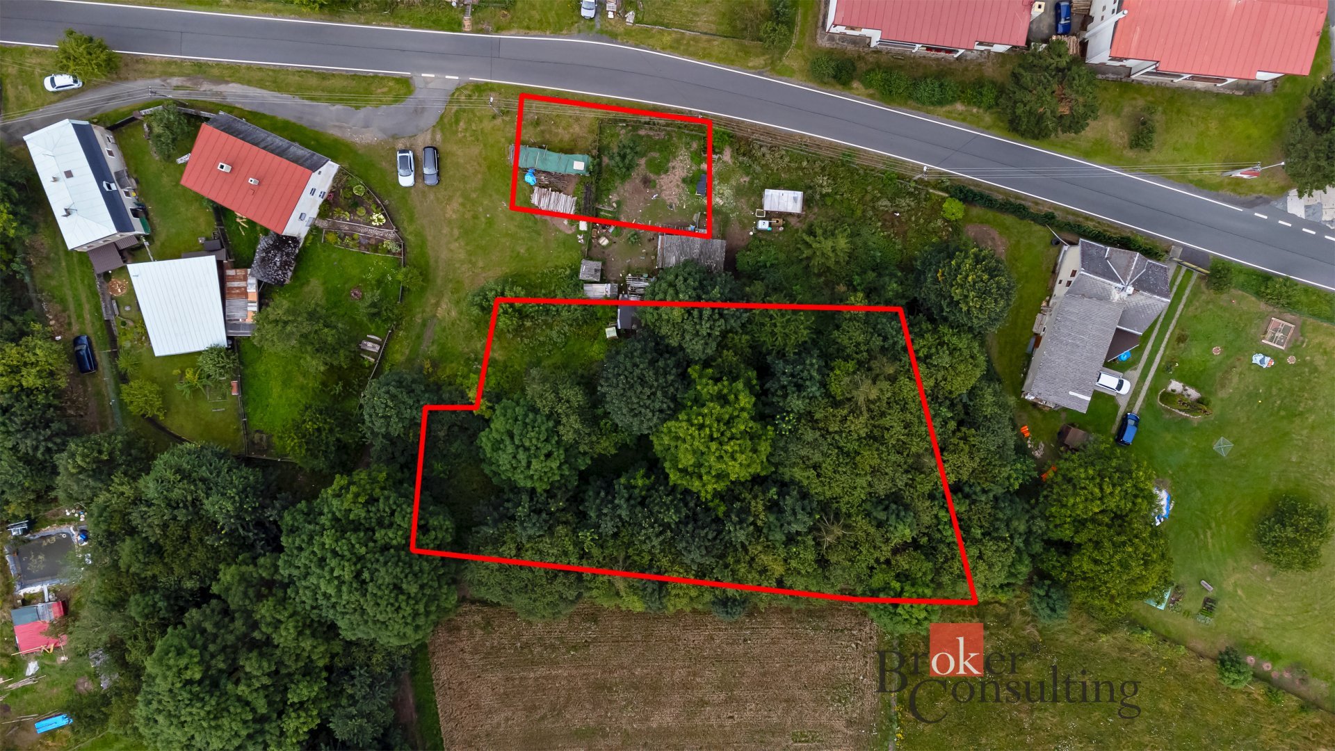 Prodej stavební pozemek Lestkov, okres Tachov