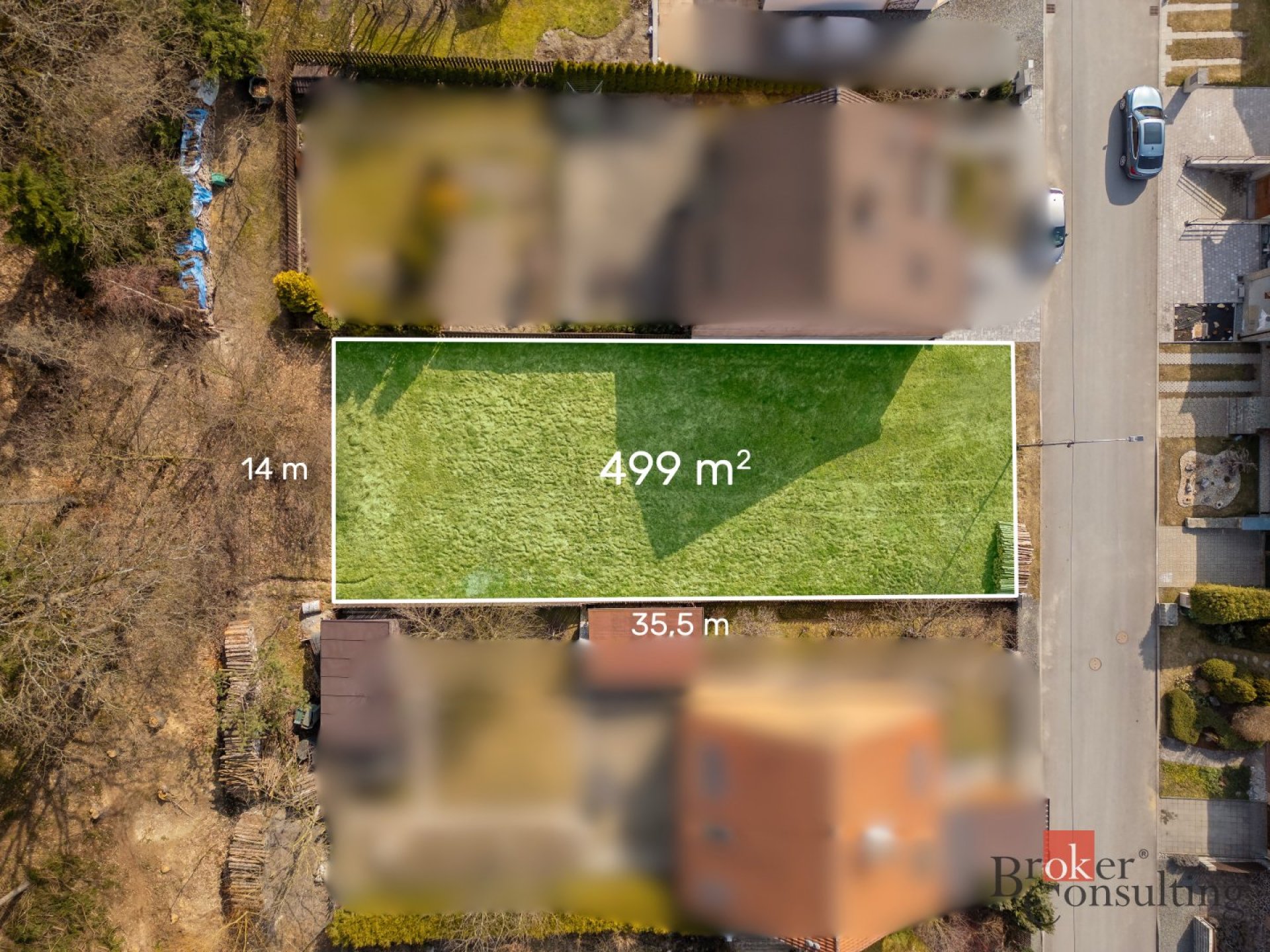 Prodej, pozemky/bydlení, 499 m2, Ostrov u Macochy, Blansko [ID 82900]