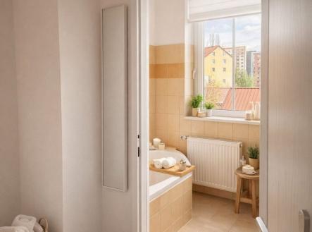 Pronájem bytu, 1+1, 38,6 m²