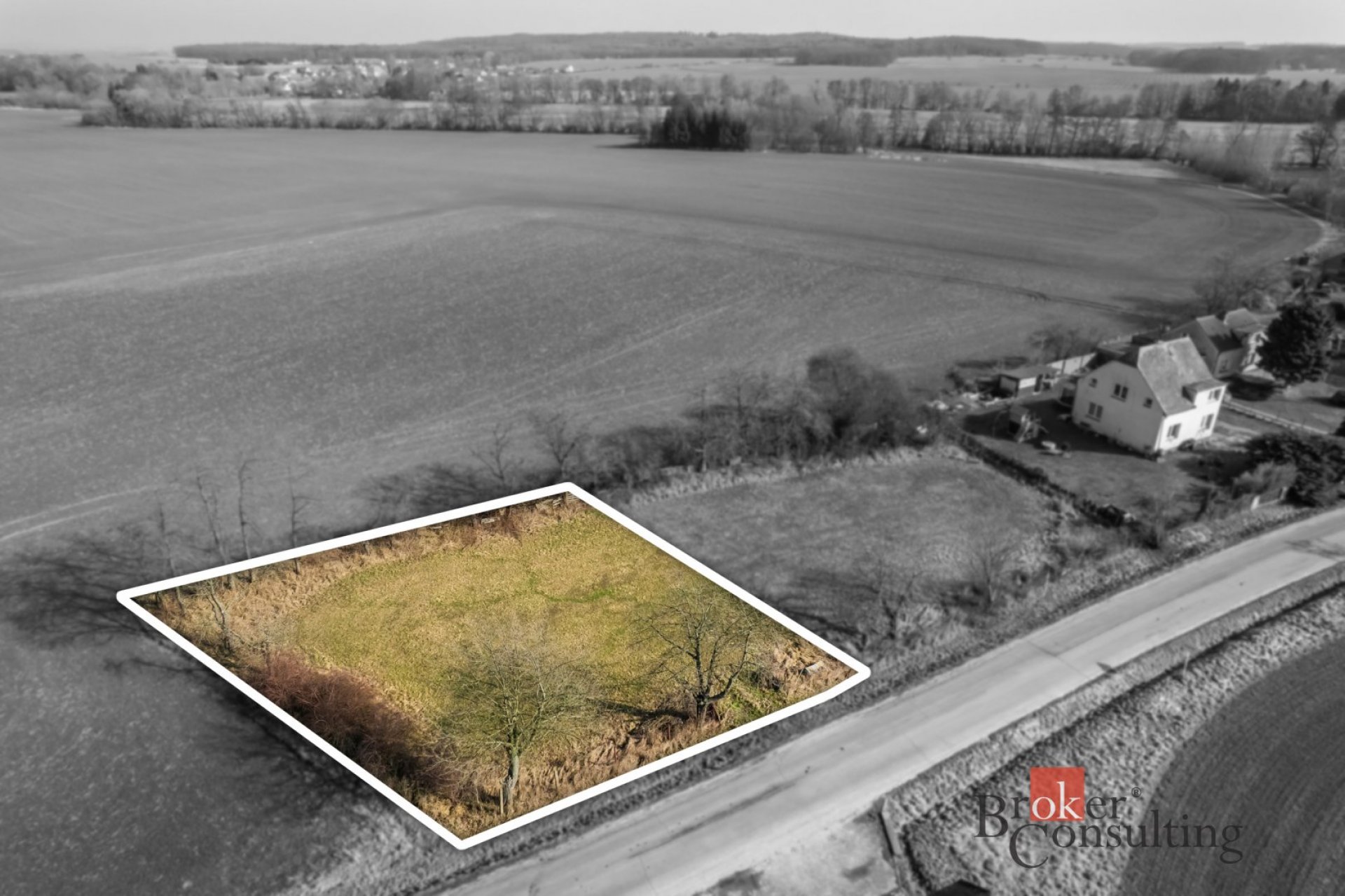 Prodej stavebního pozemku v obci Boharyně